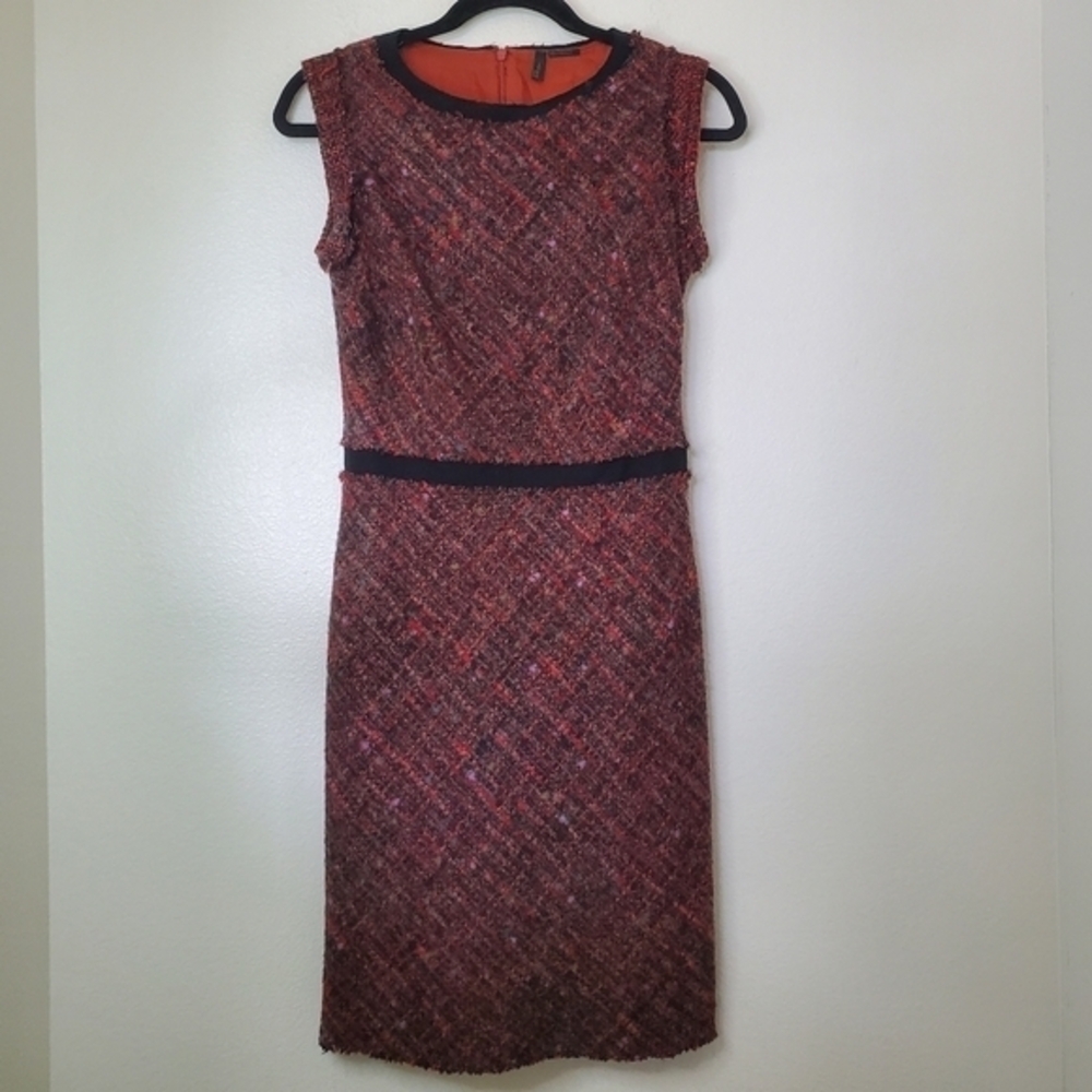 Benetton Wool Blend‎ Tweed Sheath Dress - Picture 11 of 11